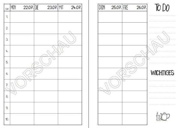 Planer A5 Kansas - gebunden – Bild 5