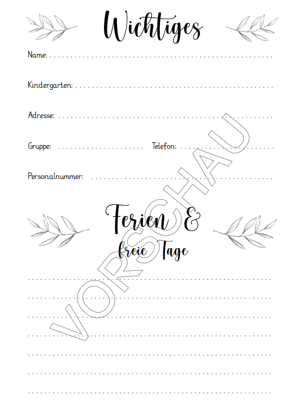 KiGa Planer - digital – Bild 2