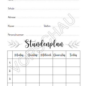 Planer A4 Georgia – gebunden